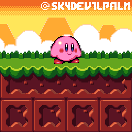 Kirby - SNES Style