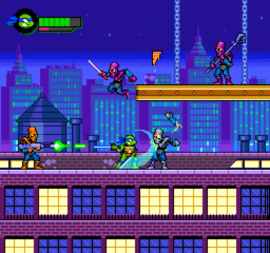 TMNT - Rooftop Battle